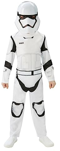 Rubies 620267M Disfraz de Storm Trooper para niños, Color Blanco/Negro, Talla M (5-6 años)