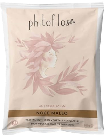 PHITOFILOS HENNE' NOCE MALLO 100GR - I SEMPLICI - ECOBIO