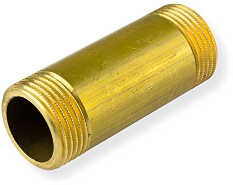 Stabilo-Sanitaer Messing Rohrdoppelnippel 1 Zoll x 200 mm DN25 Rohrnippel Langnippel Gewindefitting Fitting