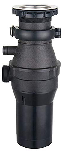 Bracae Smaltimento Rifiuti Alimentari, Dispositivo di smaltimento dei rifiuti da Cucina, Tritarifiuti Waste Disposal Unit with Air Switch, 560W, Sistema di macinazione a Tre livelliblack