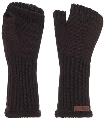 KNIT FACTORY - Cleo Handstulpen - Fingerlose Handschuhe - Gestrickte Handschuhe für Winter - Damen Handstulpen aus Wolle - Hochwertige Qualität | Fingerlose Handschuhe - Gestrickte Handschuhe für den Winter - Damen Handstulpen aus Wolle - Hochwertige Qualität