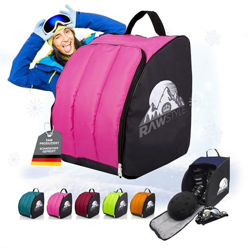 Rawstyle Skischuhtasche, Skistiefeltasche, Rucksack, MOD 2 | Helm, Hart-Soft-Boots, Inliner, Bootbag