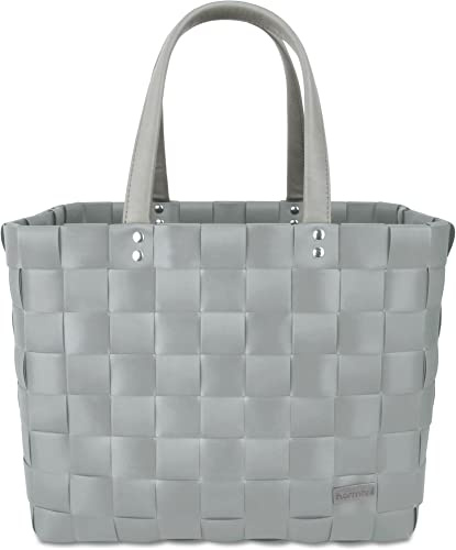 Einkaufstasche/Tragetasche mit Henkel - Einkaufskorb aus Kunststoff - Großer Damen Shopper robust und langlebig - 20 Liter Volumen