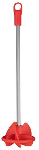 Jazooli Paddle Mixer for Drill - Universal Electric Drill Mixer | Robust Steel Plastering Tools | Cement Mixer, Paint Mixer for Drill - Essential Paint Stirrer & Decorating Tools