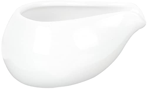 Healeved Porcelana Salsera Mini Café Crema Jarra Crema Jarra Pequeña Crema Jarra Servir Dispensador para Salsas Ensalada Café