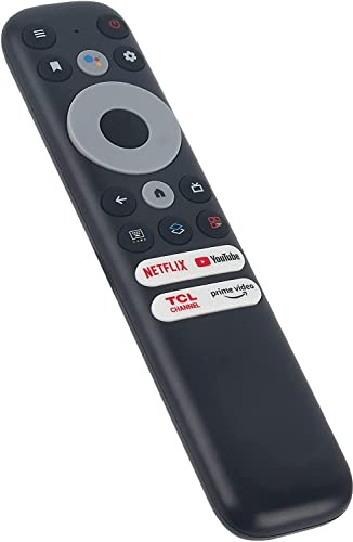 Besia RC902N FMR1 Remote Control for All TCL Google Smart TV and Android Smat TV,Replacement 55R646 55S546 65R646 65S546 75R646 75S546 Mini-LED QLED 4K UHD [ Without Voice Function]