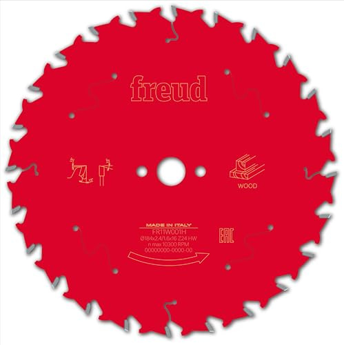 Freud Wood Saw Blade 184mm x 16mm 24T Corded