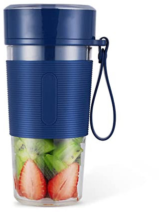 Juicing Cup Mini spremiagrumi elettrico di accompagnamento wireless Spremiagrumi portatile multifunzionale portatile per uso domestico,Blue