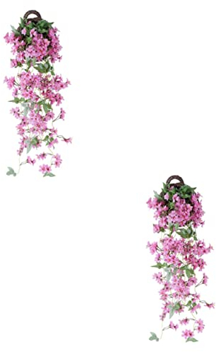IMIKEYA 2stücke Künstliche Kirschblüten Blumenvine Lange Dekoration Für Hochzeiten Zuhause Und Blüten Und Und Tischdeko