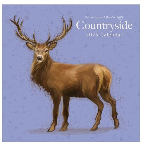 Calendario da parete quadrato 2025 di Patricia MacCarthy Countryside