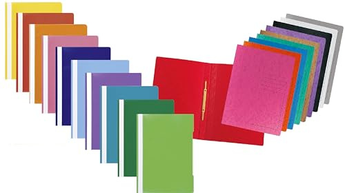 Papiertiger Schnellhefter Marke Brunnen PP für Schule und Büro (Bundle PP + Papp, Sortierung, 10er Pack)