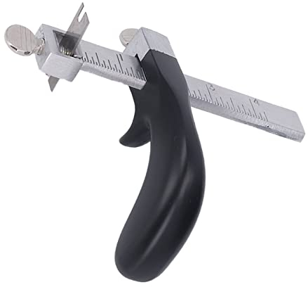 ZPSHYD Leather Strip Cutter Leather Lace Cutter, Grip Style Design, Incisive Blades, Leathercraft Hand Cutter, Strip Cutting Tool