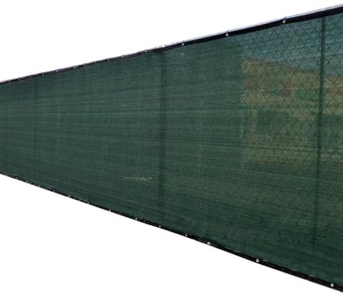 Clôture brise-vue – Filet d'ombrage en maille, couverture d'ombrage | Clôture brise-vue verte – Pare-vue – Bâche d'ombrage robuste pour jardin, cour, balcon