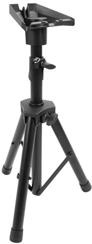 Treppiede Esterno Satellitare Rettangolare, capacità di 130 Libbre, Altezza Regolabile, Compatibile con Supporto Gen 3, per Kit Internet Satellitare, Supporto Mini Treppiede