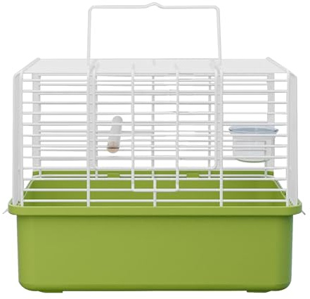 Vogel-Transportwagen für Vögel | atmungsaktiver Papageienkäfig | Abnehmbarer Wellensittichkäfig | Reisevogel zum Transport | Wasserdichtes Vogelzubehör für den Außenbereich L