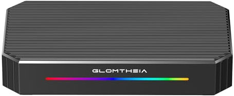 Glomtheia 4K Capture Card for Streaming on PC,PS5/Pro,Xbox Series X/S,Switch 2, Stream/Record/Passthrough in 4K30 or 1080p120 HDR, HDMI 2.0, USB C 3.0 Video Game Capture Card