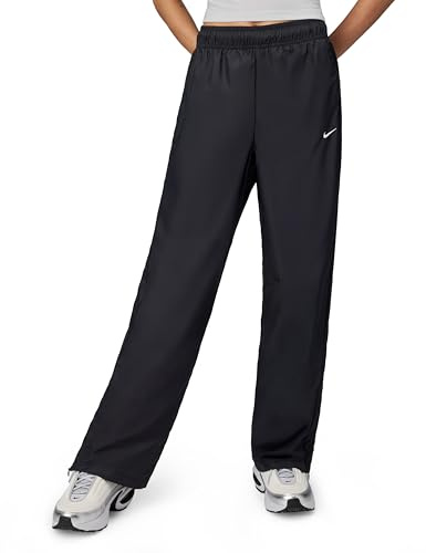 Nike Women's Sportswear Classic Open-Hem Pants, Black/Sail, Medium