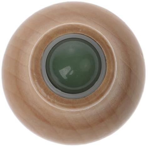 SOIMISS Rouleau De Massage Facial Cou Forme Calebasse En Bois De Hêtre Ergonomique Pour Femme Soin Peau Détente Visage Et Cervicales Portable