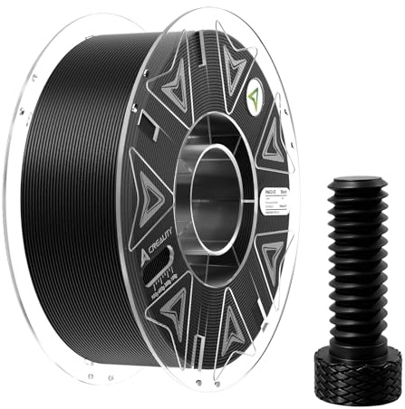 Creality Hyper PA612-CF 1,75 mm 1 kg 3D-Druckerfilament – 15% Kohlefaser-Nylonfilament verstärkt – Hochfest, wenig hygroskopisch und Präzisionsformung für industrielle Anwendungen