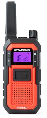 Stazione radio portatile Dynascan RUGGED PMR 446 MHz, 0,5 W, 16 canali, IP67