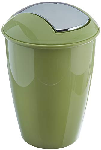 Spirella PAPELERA Atlanta 5L Green 1207728 weiß, Estandar