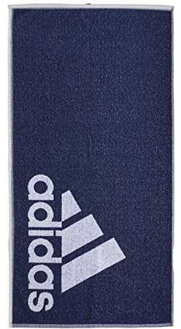 Adidas GM5820 Adidas Towel S Beach Towel Unisex-Adult Team Navy Blue/White NS
