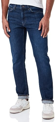 GANT Regular Jeans för män, Mörkblå peruk i, 34W / 32L