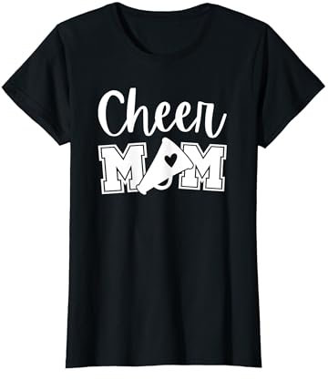 Cheer Mom Cheerleading T-Shirt