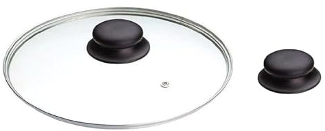 Bahob® Tempered Glass Saucepan Casserole Frying pan Lid Replacement Glass Lids for Pans Pots and Casseroles Pan Lid Knobs With Screws 14CM to 36CM
