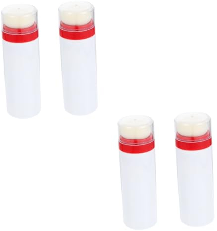 Abaodam 4stücke Babypuder-behälter Für Unterwegs Sicherer Talcum-puder-container Praktische Aufbewahrung Puder Zufällige Deckelfarbe Für Und Neue Eltern