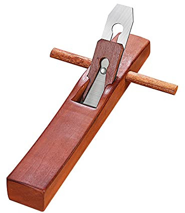 Raboteuse manuelle，Block Woodcraft Planer ， Raboteuse à main for le travail du bois, outil de raboteuse à bois, rabot plat, bord inférieur, outils de coupe du bois for outil de menuiserie(400mm Mahoga