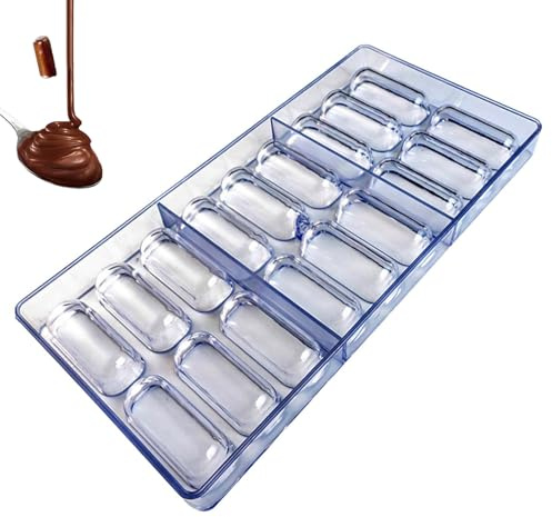 Moules ovales à 18 emplacements pour suppositoires en plastique transparent en forme de pilules, moule à chocolat, moules à bonbons, moules pour la fabrication de pilules, la pâtisserie pour enfants