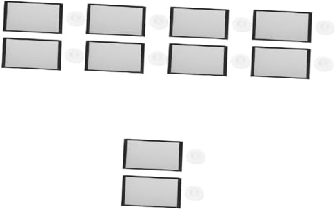 Yardwe 10 pcs Car Interior Backseat Observation Mirrors for Seat Rearview View Rearview Auxiliary Mirrors Easy Installation for Safer Driving