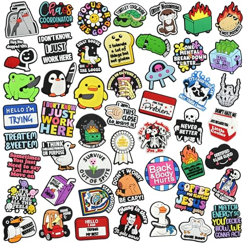 Funny Pins Bulk for Adult, 30PCS Random Different Humor Pins Fun Badge Lapel Pin for Backpacks/Jackets/Hats/Bags Women Men Workers Gifts