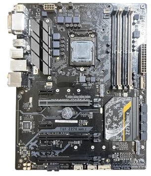 Carte mère Carte mère Fit for ASUS TUF Z270 Mark 2, Socket LGA 1151, Compatible avec Les processeurs Intel G4560 (6300, 6500, 7300, 7700, 6700, 7400) et DDR4 (64 Go), Format ATX