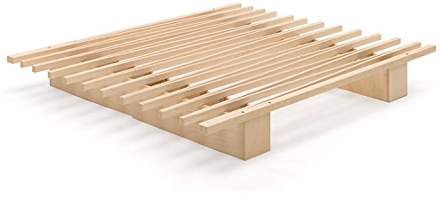 Tojo Bett - Ausziehbares Gästebett, Studentenbett, Singlebett - Funktionsbett Mit Variabler Größe 90 Bis 180 cm - Möbel Mit Minimalistischem, Modernem Design