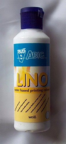 Aqua-Linol-Druckfarbe weiß 80 ml