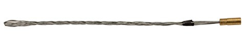 Anguila Malla Tiracables ⌀6mm Cables 9-15mm Carga 100kg M5 | Malla de acero trenzado que agarra el cable en toda su longitud para tirar de él sin dañarlo; carga de trabajo de 100 kg