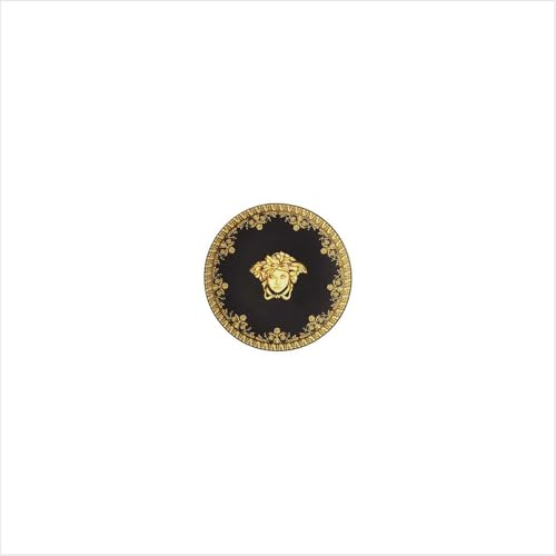 VERSACE PIATTO 10 cm  I LOVE BAROQUE NERO