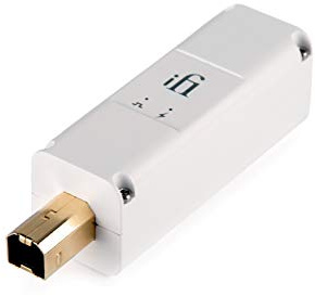 iFi iPurifier3 USB-Audio-Luftreiniger und Datensignalfilter (Typ B, weiß)