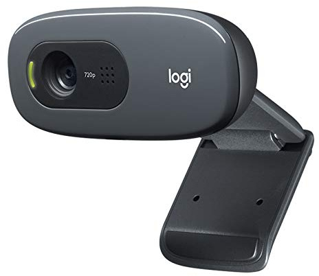 KLHY 720P Webcam, C270 Web Camera with Built-in HD Microphone 1280 x 720p USB Web Cam, Widescreen Video Calling and Recording