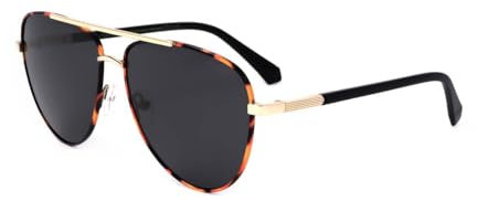 Polaroid Pld 4126/s 06J/M9 GOLD HAVANA Sunglasses Men's Metal, Standard, 58