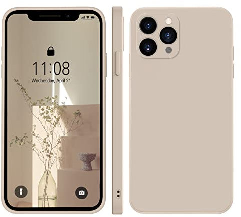 WXX for iPhone 11 Pro Max Case Silicone Camera Protection Ultra Slim Case for iPhone 11 Pro Max Cover Rubber Lightweight Anti-Scratch Phone Case Compatible for iPhone 11 Pro Max 6.5-inch Beige