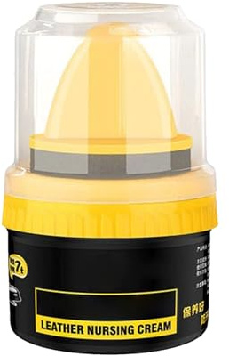 puzzlegame Leather Repair Cream Liquid Shoe Polish | 50ml Leather Shoe Polish with Sponge Applicator | Shoe Cream Shoe Polish Kit | Leather Repair Polish Cream Protects and Nourishes Leather