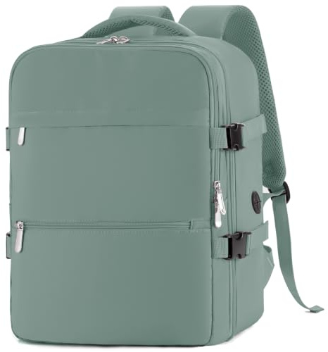 WOUIYO Zaino Ryanair 40x30x20 Bagaglio a Mano 40x30x20 Zaino per Ryanair Wizz Air Zaino da Viaggio Aereo 24L Borse da Cabina Aereo Approvato per il volo Rucksack Valigia Zaini