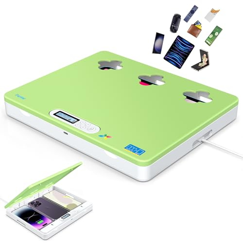 Dayear Telefon/Pad Handy Gefängnis, Handy Timer Lock Box Handy Safe Box Handy Abschließbare Box für Phone/iPad/Tablet/TV Controller, Sperren von Telefonsucht und Versuchung (Grün)