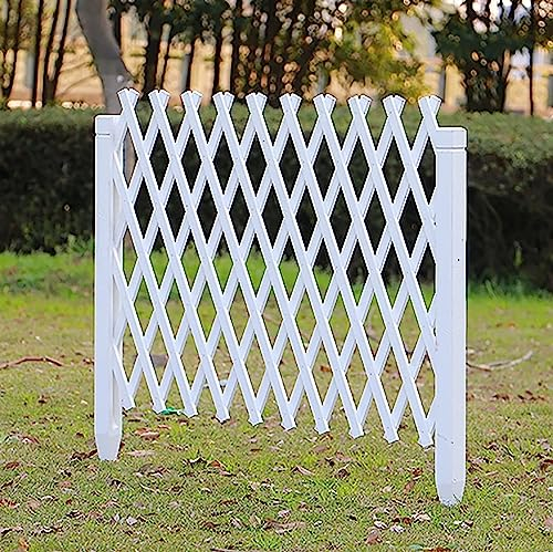 Holzzaun, Weihnachtsbaumzaun, freistehende Teleskop-Gitterpaneele für den Außenbereich, Zaunpaneel zur Verwendung als Heimdekoration/Garten (77 x 200 cm)
