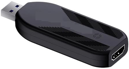 HHB18I HDMI-Videoaufnahme, Live-Sendung, Aufnahme über DSLR, Camcorder oder Action-Cam, 1080p, 120 Hz oder 4K bei 30 fps, USB 3.0
