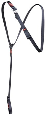 Ceinture de sécurité anti-chute - Harnais d'escalade pour homme | Corde de sécurité pour l'alpinisme | Harnais de poitrine multifonction résistant pour l'escalade, la randonnée, la hauteur et le