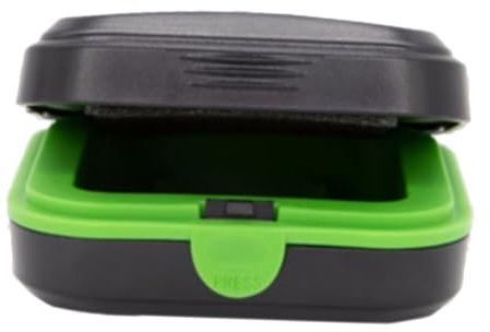 Ipetboom Hearing Aid Storage Box Portable Small Hearing Aid Container Protective Case with Cushion for Outdoor Use Suitable for Travel and Daily Protection